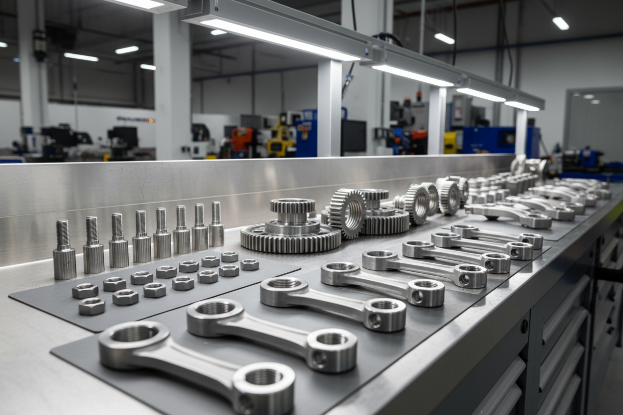 pulela mas y que parezca material de titanio